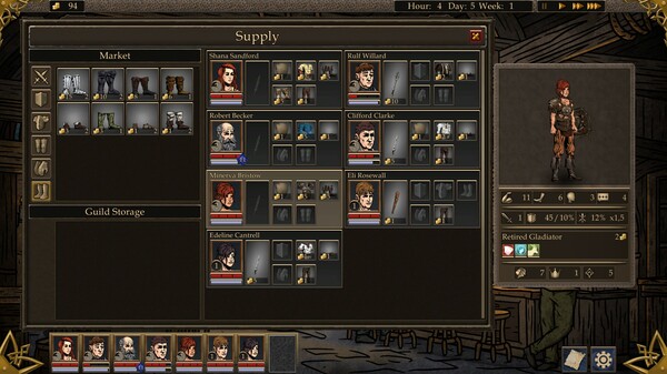 Blades For Hire Demo screenshot 3