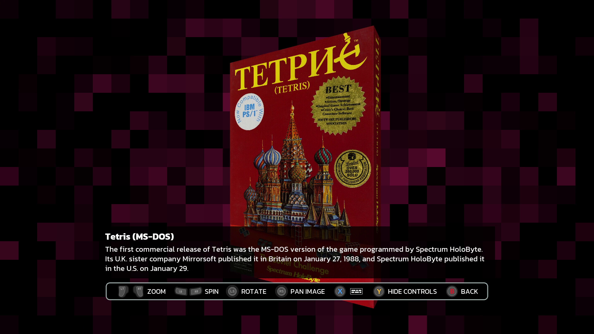 screenshot of Tetris® Forever 7