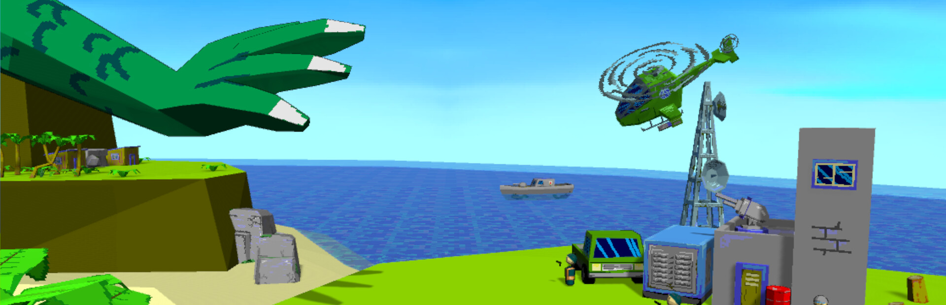 Nuclear Lizard Island Rampage