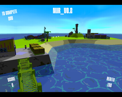 Скриншот из Nuclear Lizard Island Rampage