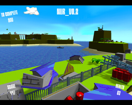 Скриншот из Nuclear Lizard Island Rampage