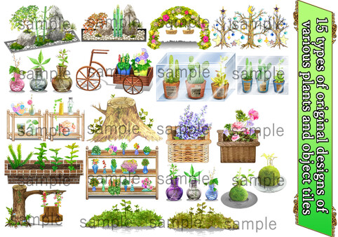RPG Maker MV - NATHUHARUCA Green Tilesets