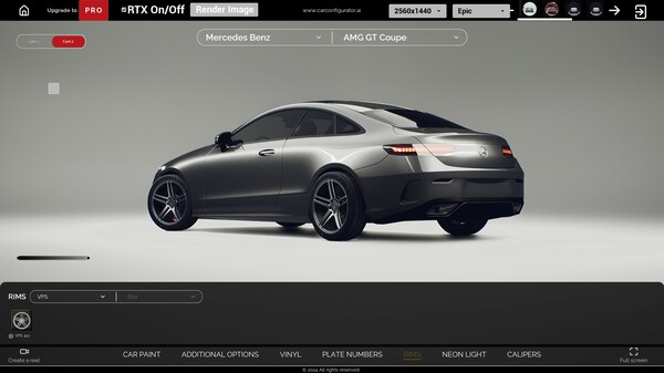Realistic 3D Car Configurator screenshot 3