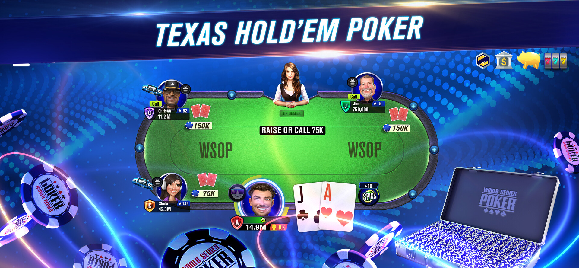 World Series of Poker Game - WSOP screenshot #1