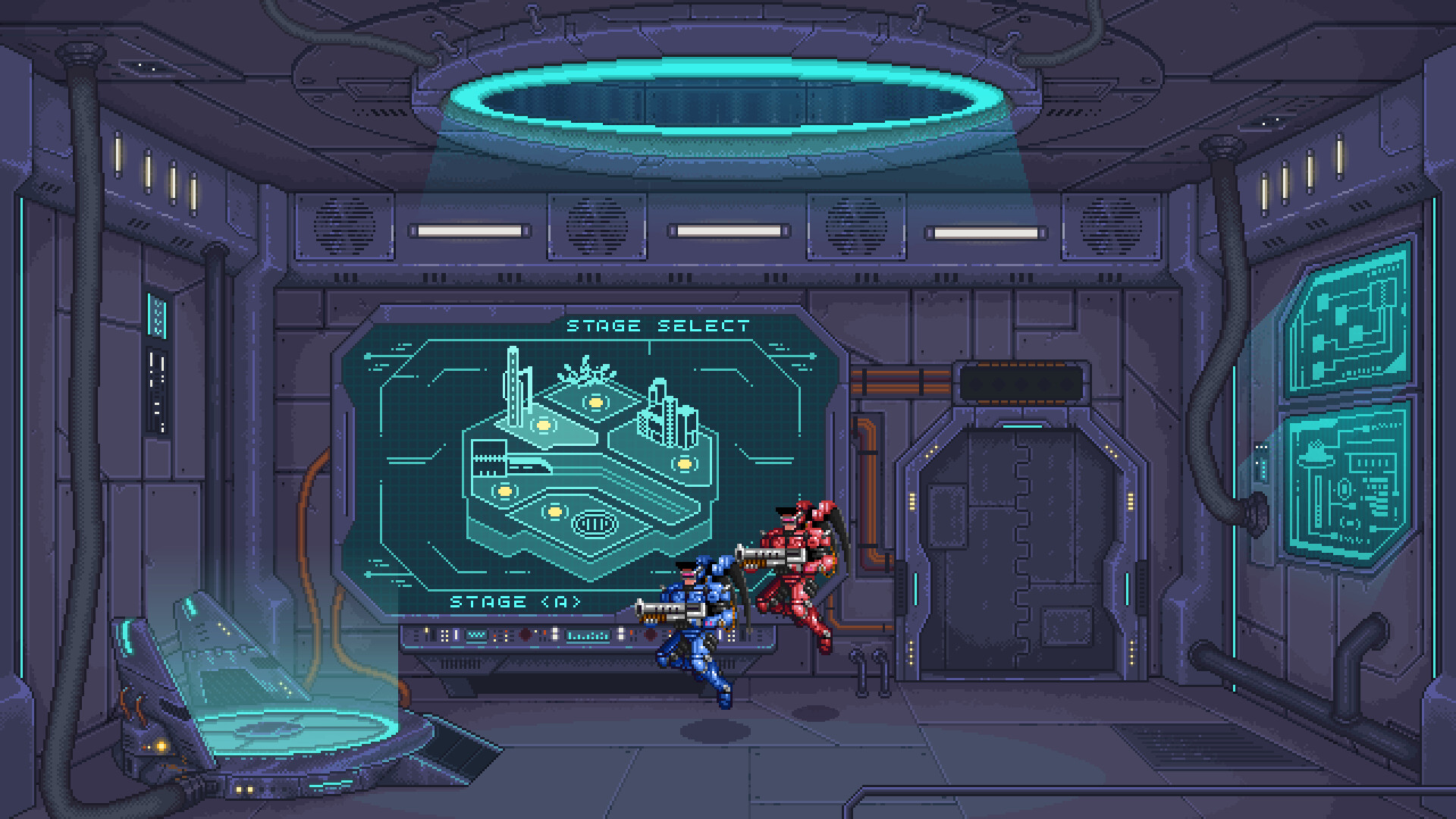 Cyber mission - Full armor Featured Screenshot #1