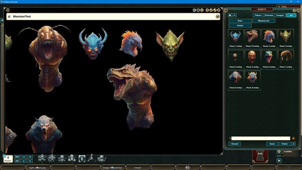 Fantasy Grounds - FG Monster Kit Art Pack