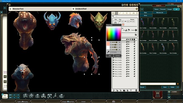 Fantasy Grounds - FG Monster Kit Art Pack