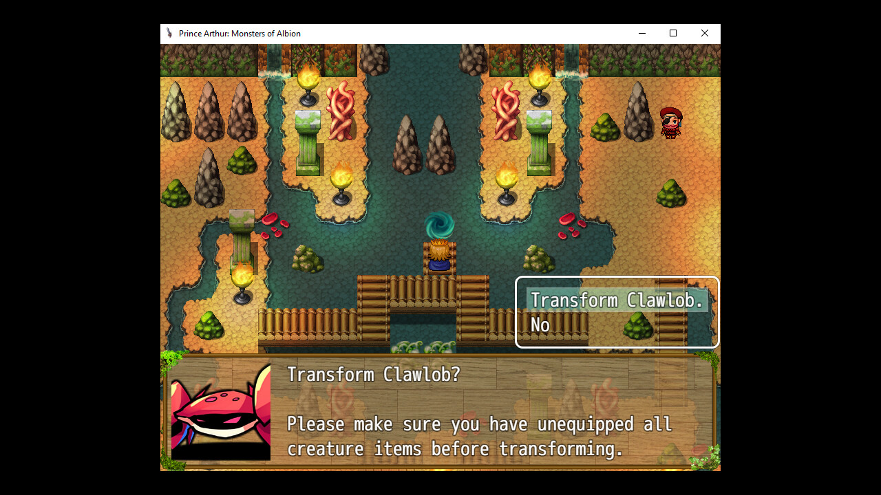 Prince Arthur Monsters of Albion screenshot