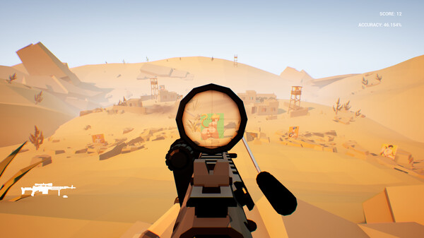 Screenshot of Catboy Aim Trainer gameplay showing in-action mechanics