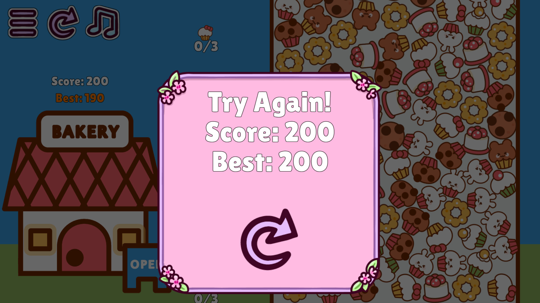 Bakery Shop Match Up screenshot #1