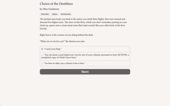 Choice of the Deathless-游戏截图