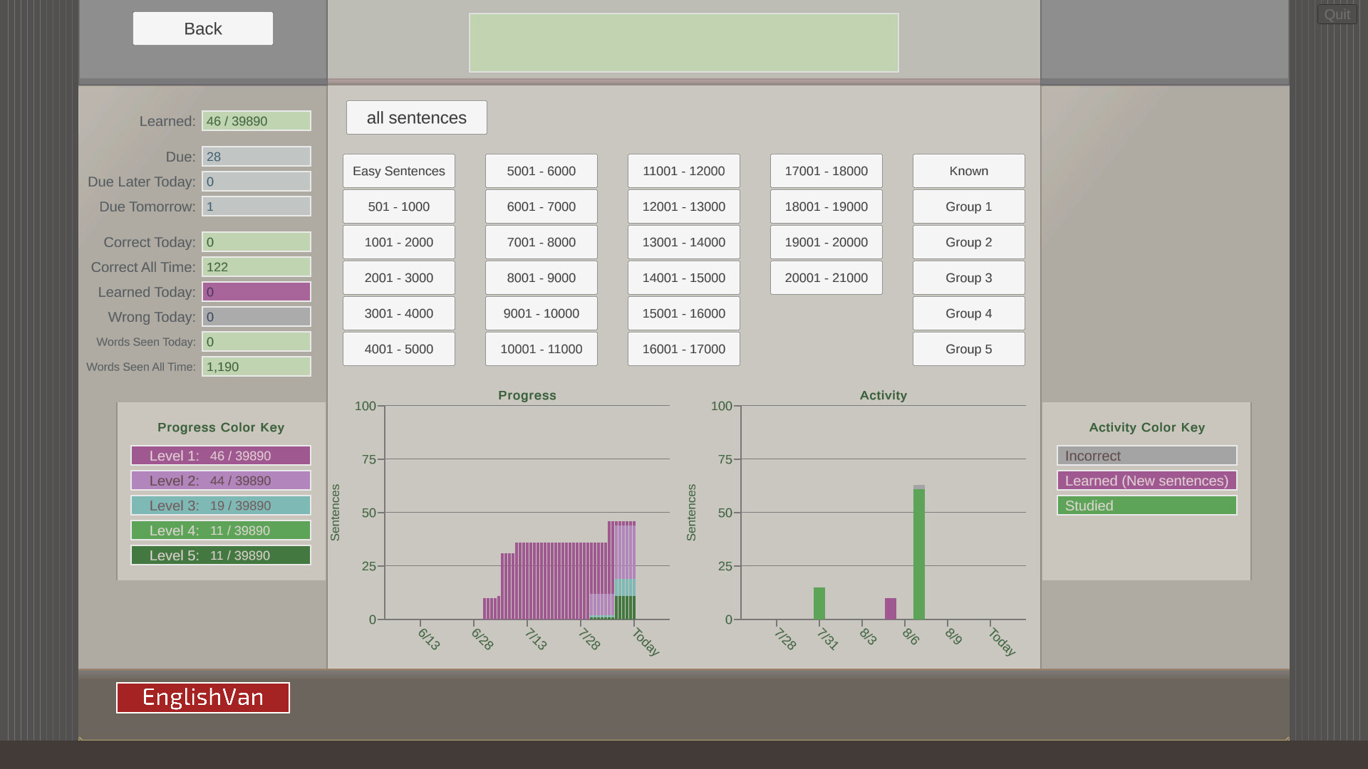EnglishVan screenshot