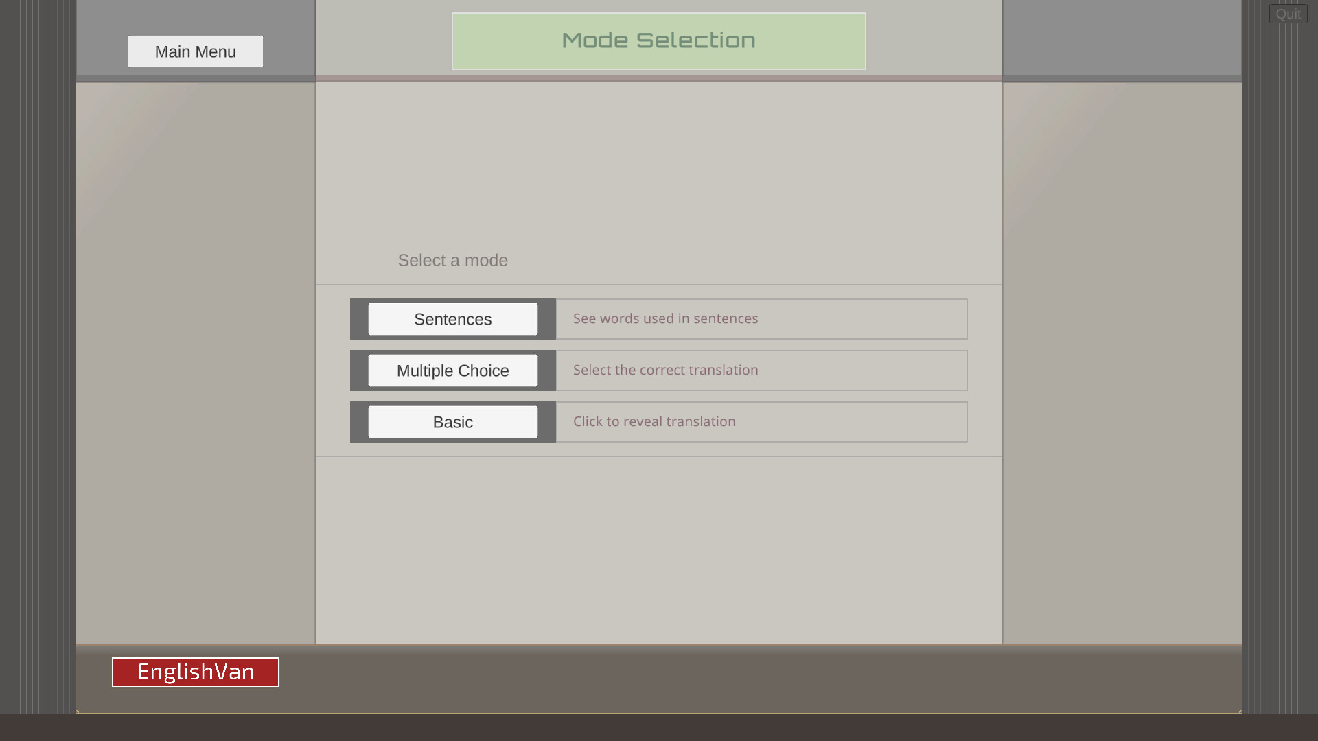 EnglishVan screenshot