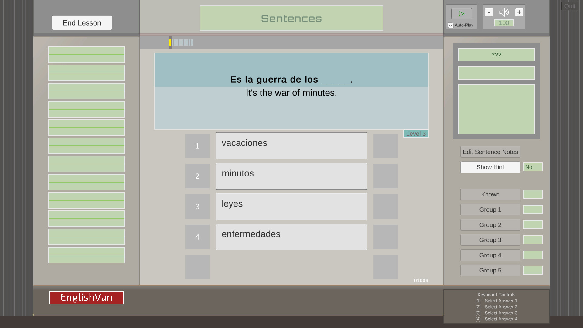 EnglishVan screenshot