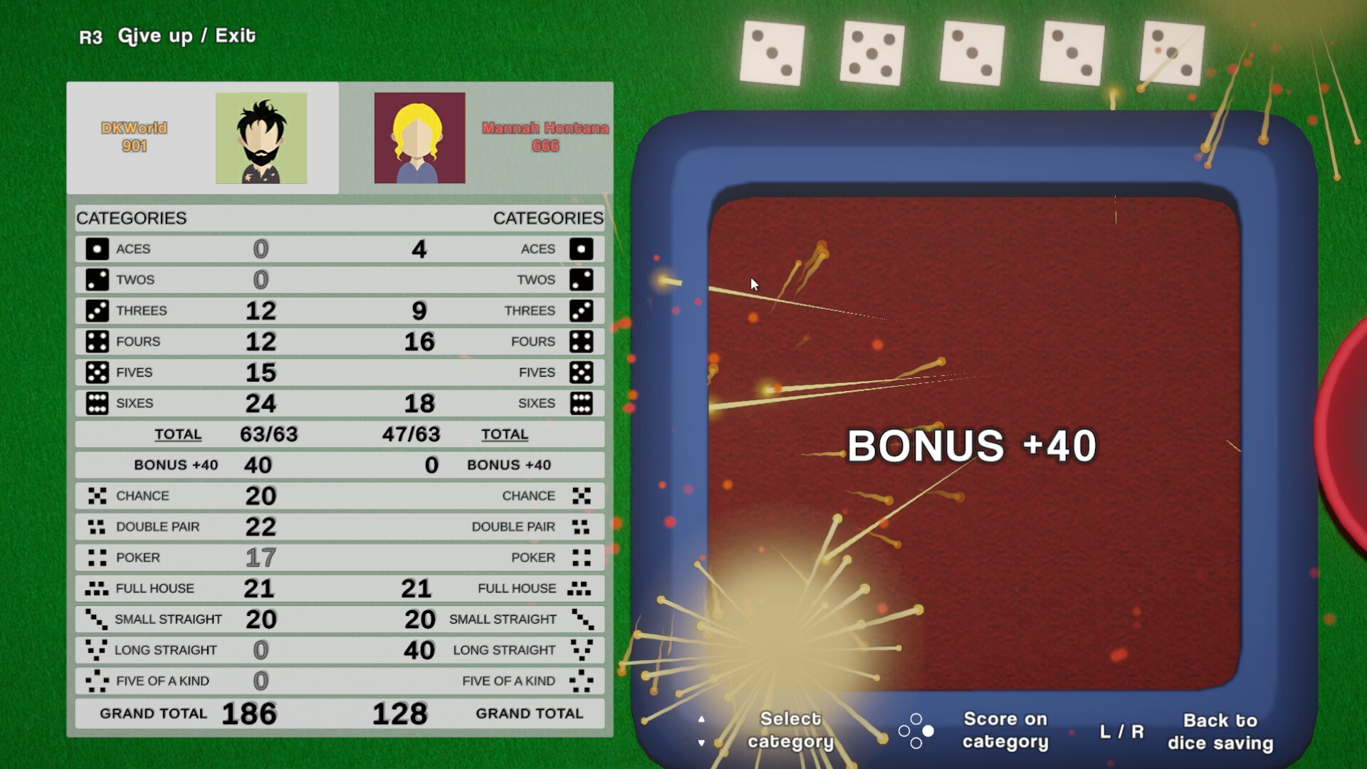 Sequence, The Ranked Poker Dice Game Demo Featured Screenshot #1