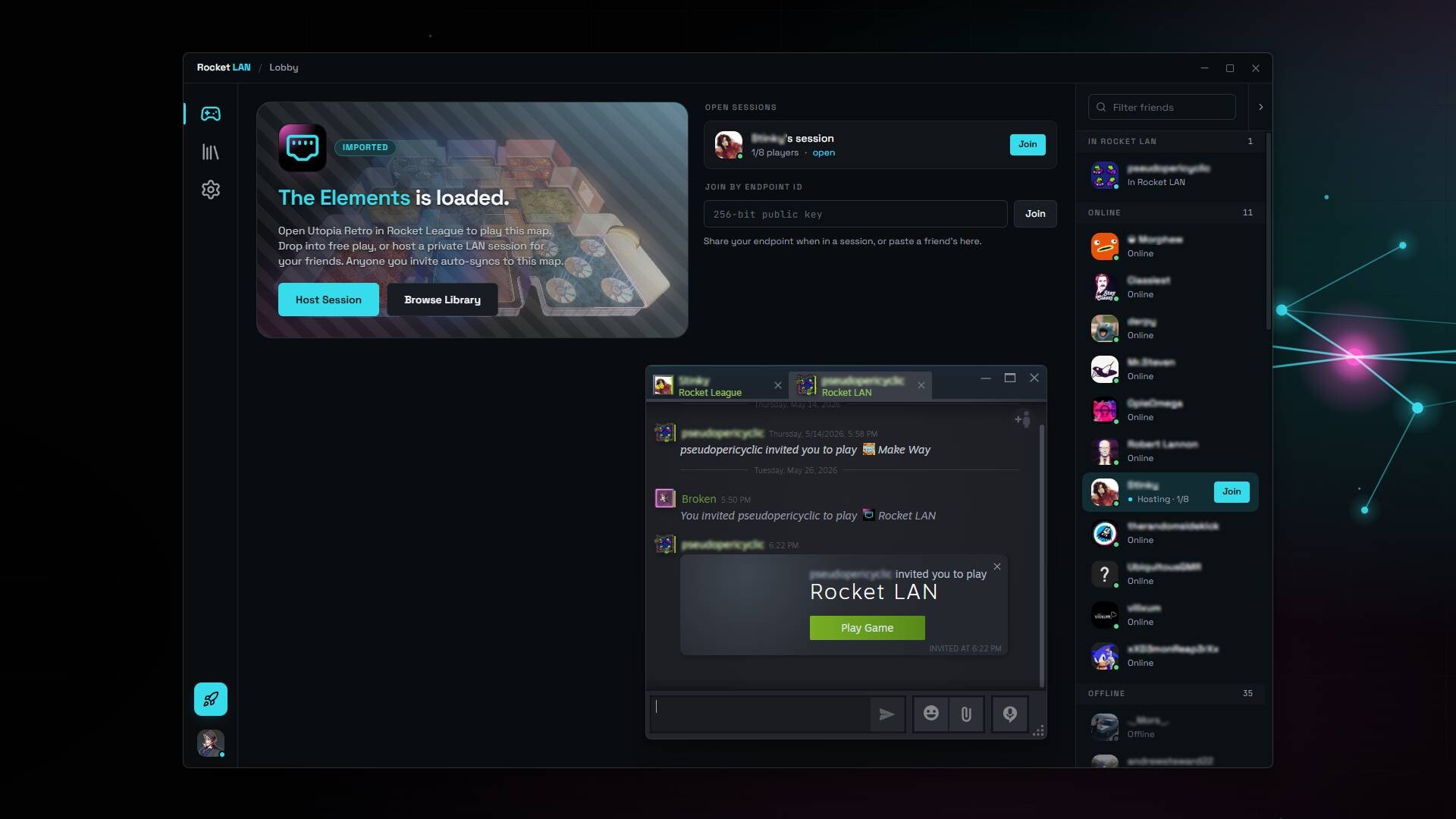 Rocket LAN screenshot 3