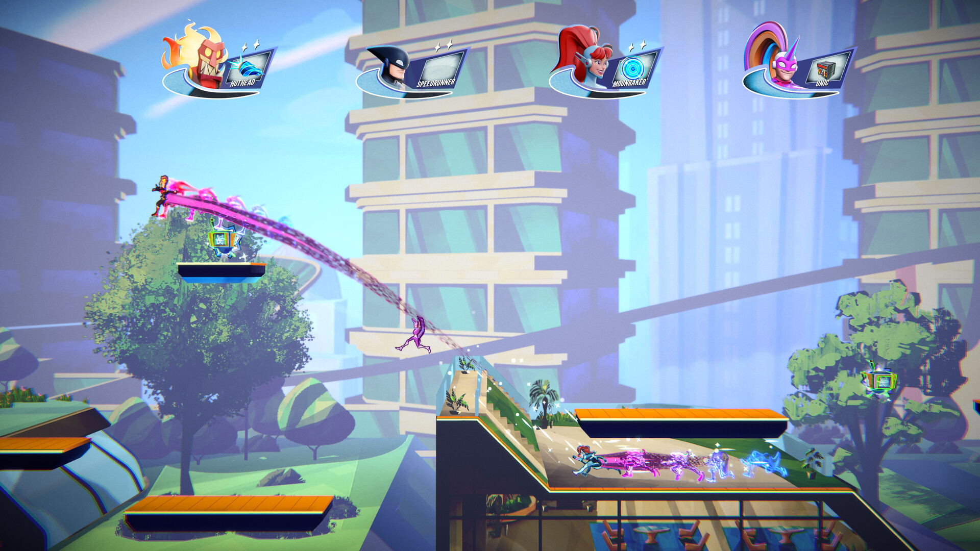 Скриншот игры SpeedRunners 2: King of Speed - 1