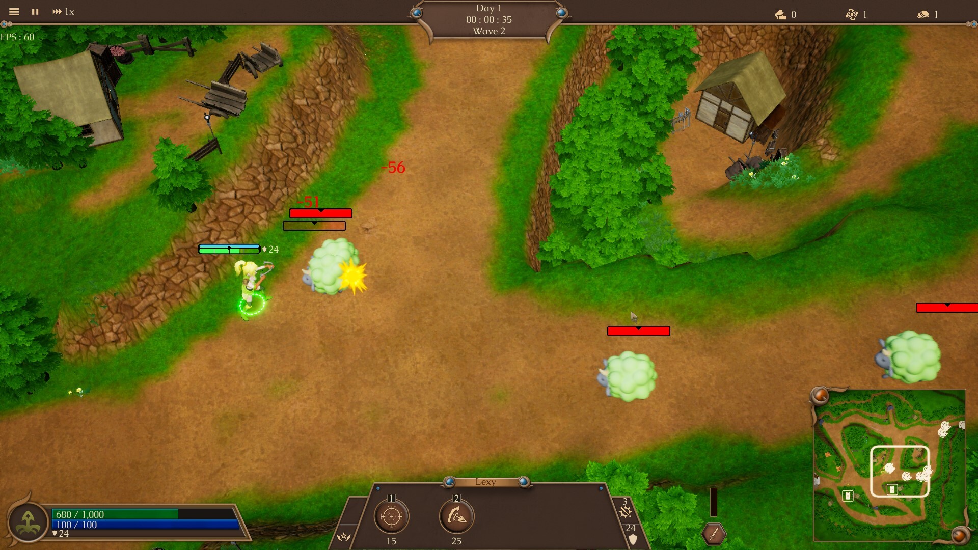 Defense Of Fort Burton screenshot #1