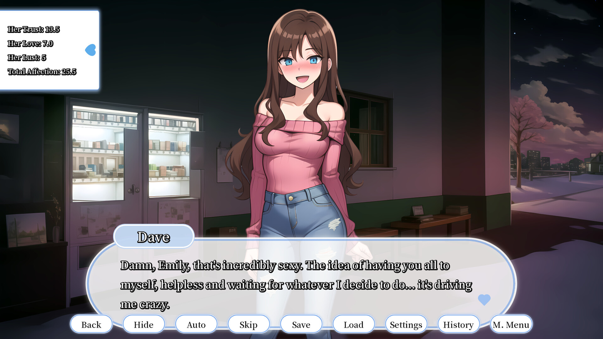 A Night With: Emily screenshot 2