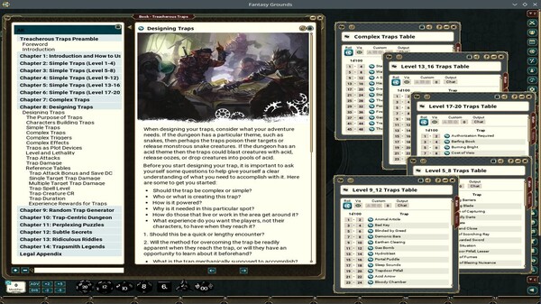 Fantasy Grounds - Treacherous Traps