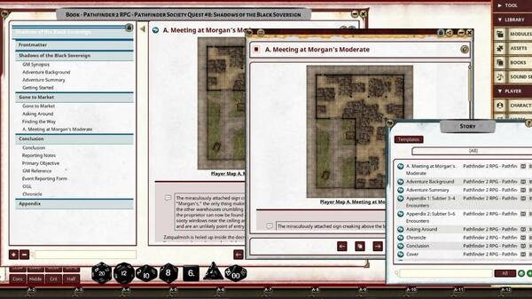 Fantasy Grounds - Pathfinder 2 RPG - Pathfinder Society Quest #8: Shadows of the Black Sovereign