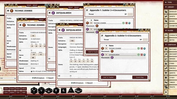 Fantasy Grounds - Pathfinder 2 RPG - Pathfinder Society Quest #8: Shadows of the Black Sovereign
