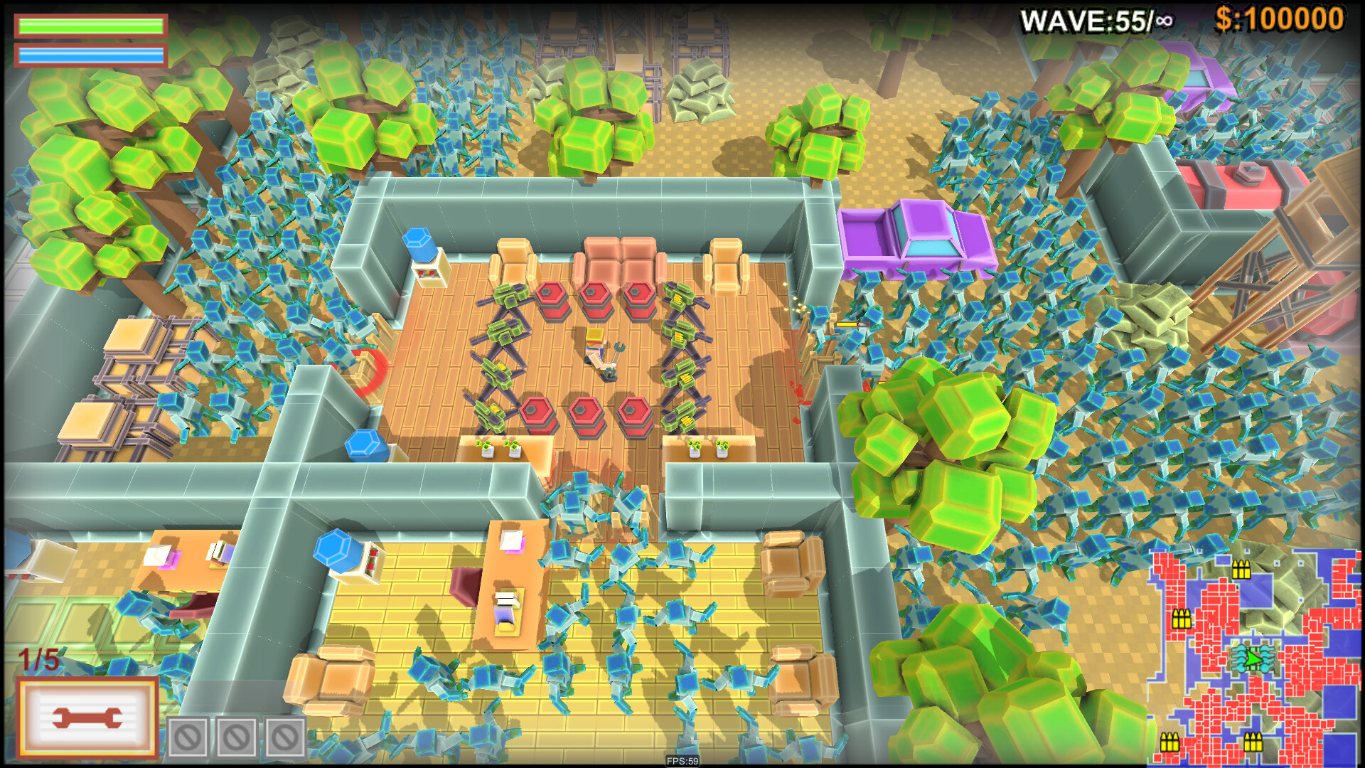 Zombie Siege:Room War