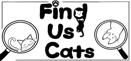 Find Us Cats header art
