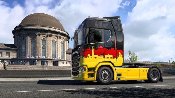 Euro Truck Simulator 2 - German Paint Jobs Pack — скриншот 7