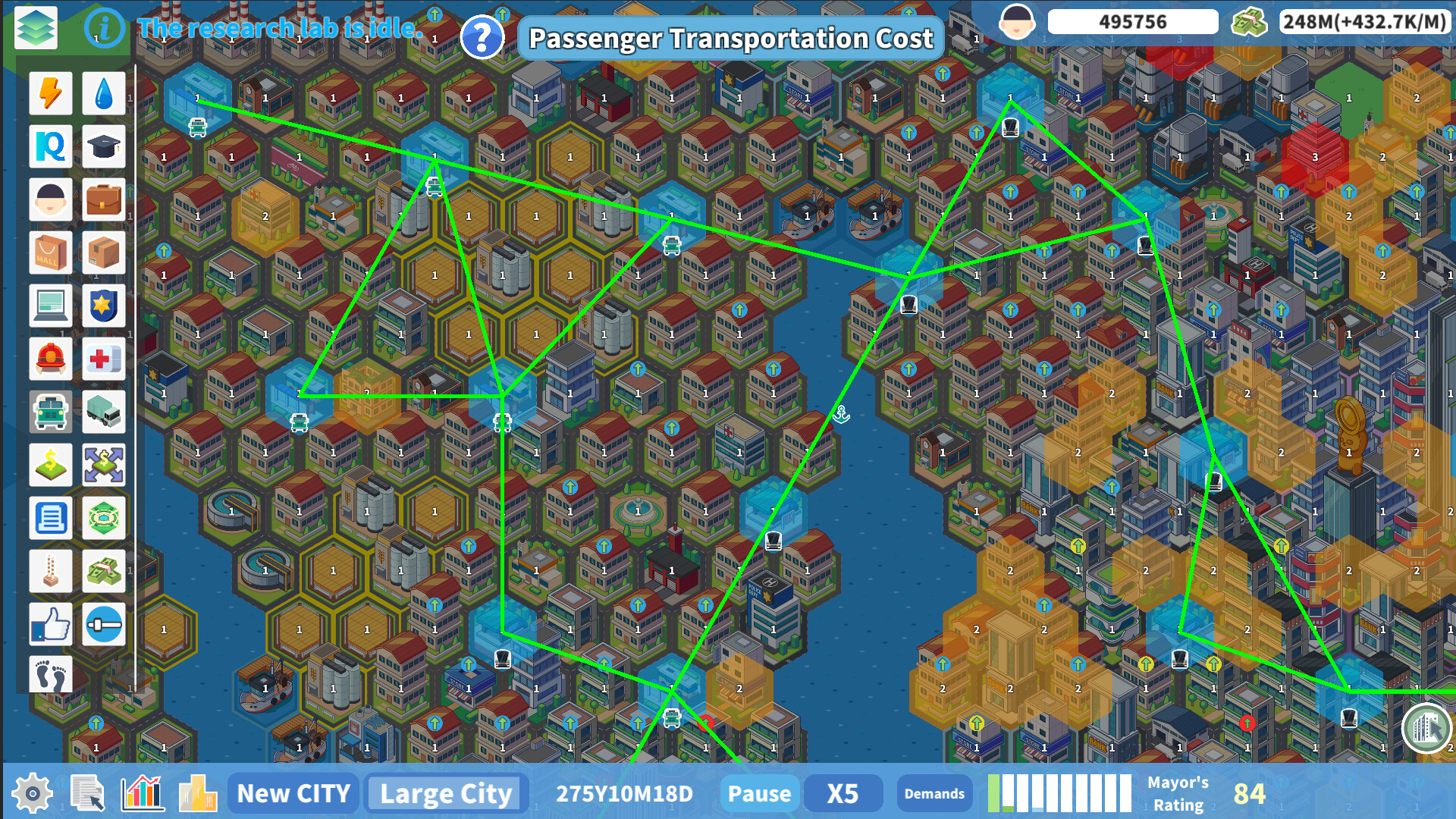 #8. Skyline Urban Story (Steam) Av: PandaUpStudio