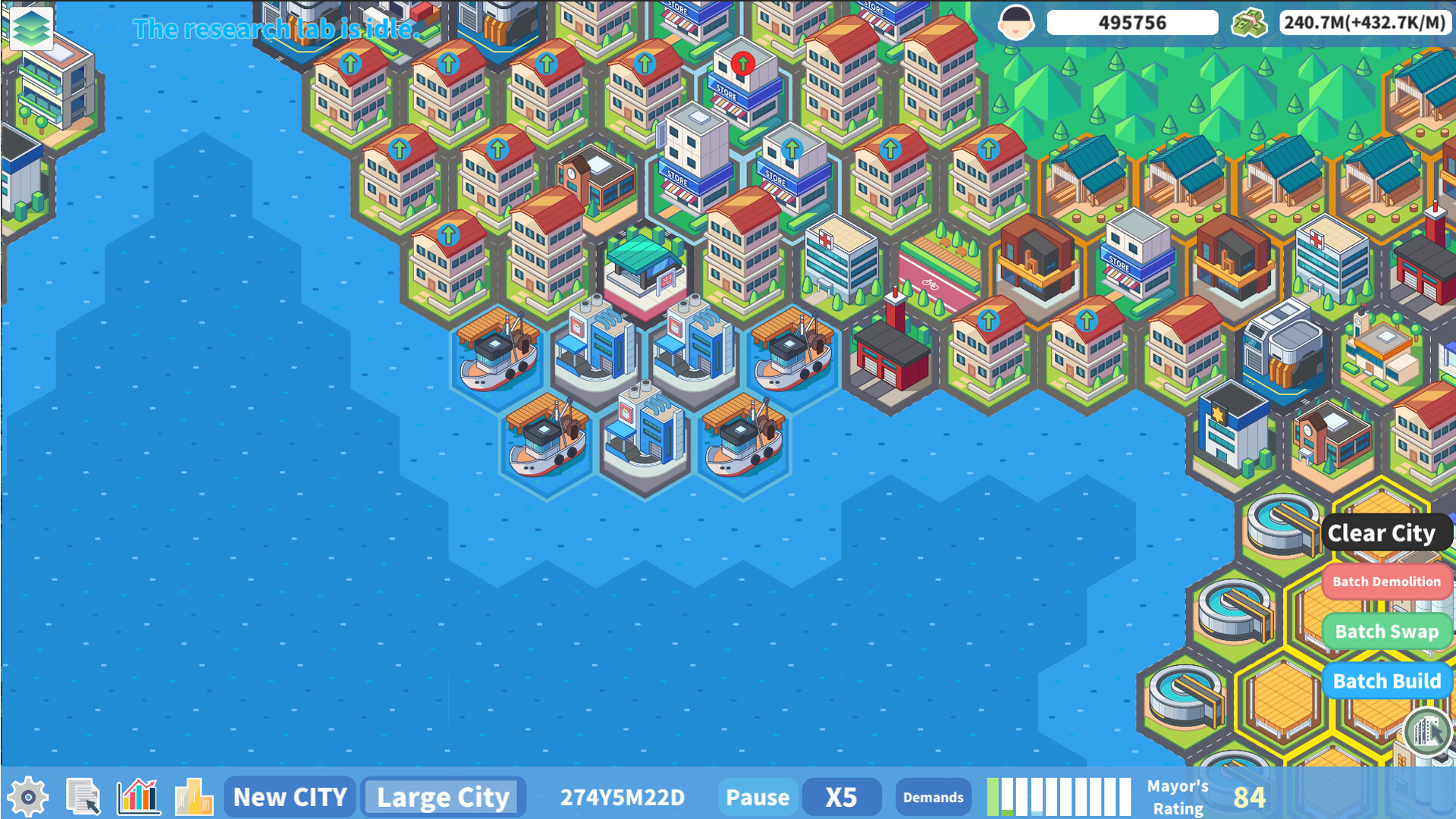 #4. Skyline Urban Story (Steam) Av: PandaUpStudio