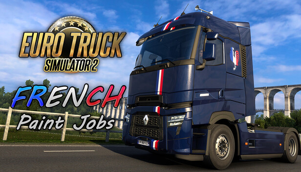 Euro Truck Simulator 2 - French Paint Jobs Pack