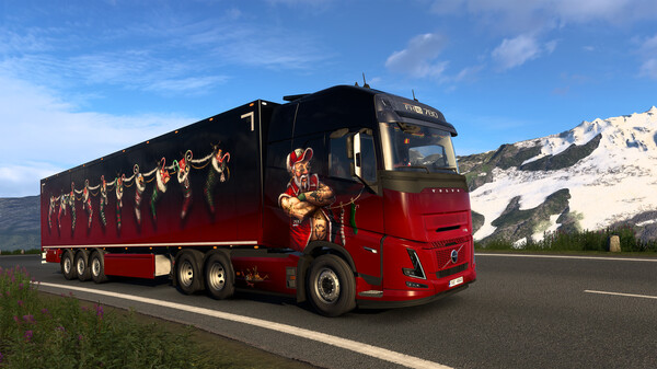 Euro Truck Simulator 2 - Christmas Paint Jobs Pack
