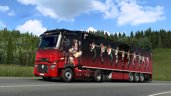 KHAiHOM.com - Euro Truck Simulator 2 - Christmas Paint Jobs Pack