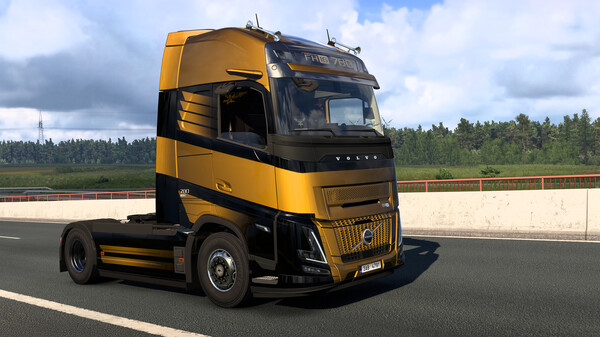 Screenshot z Euro Truck Simulator 2 - Raven Truck Design Pack