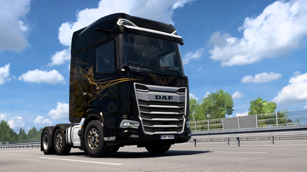 Screenshot z Euro Truck Simulator 2 - Raven Truck Design Pack