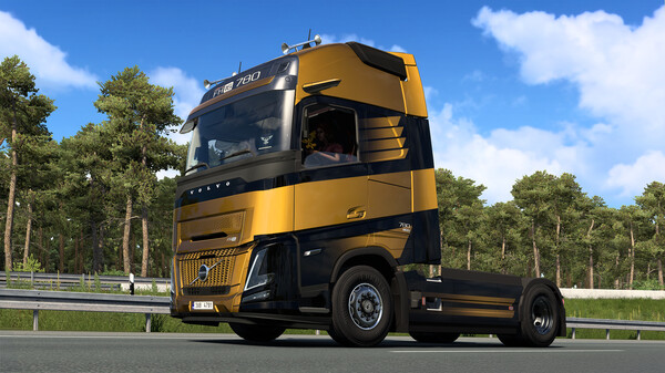 Screenshot z Euro Truck Simulator 2 - Raven Truck Design Pack