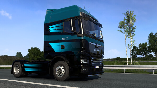 Screenshot z Euro Truck Simulator 2 - Raven Truck Design Pack