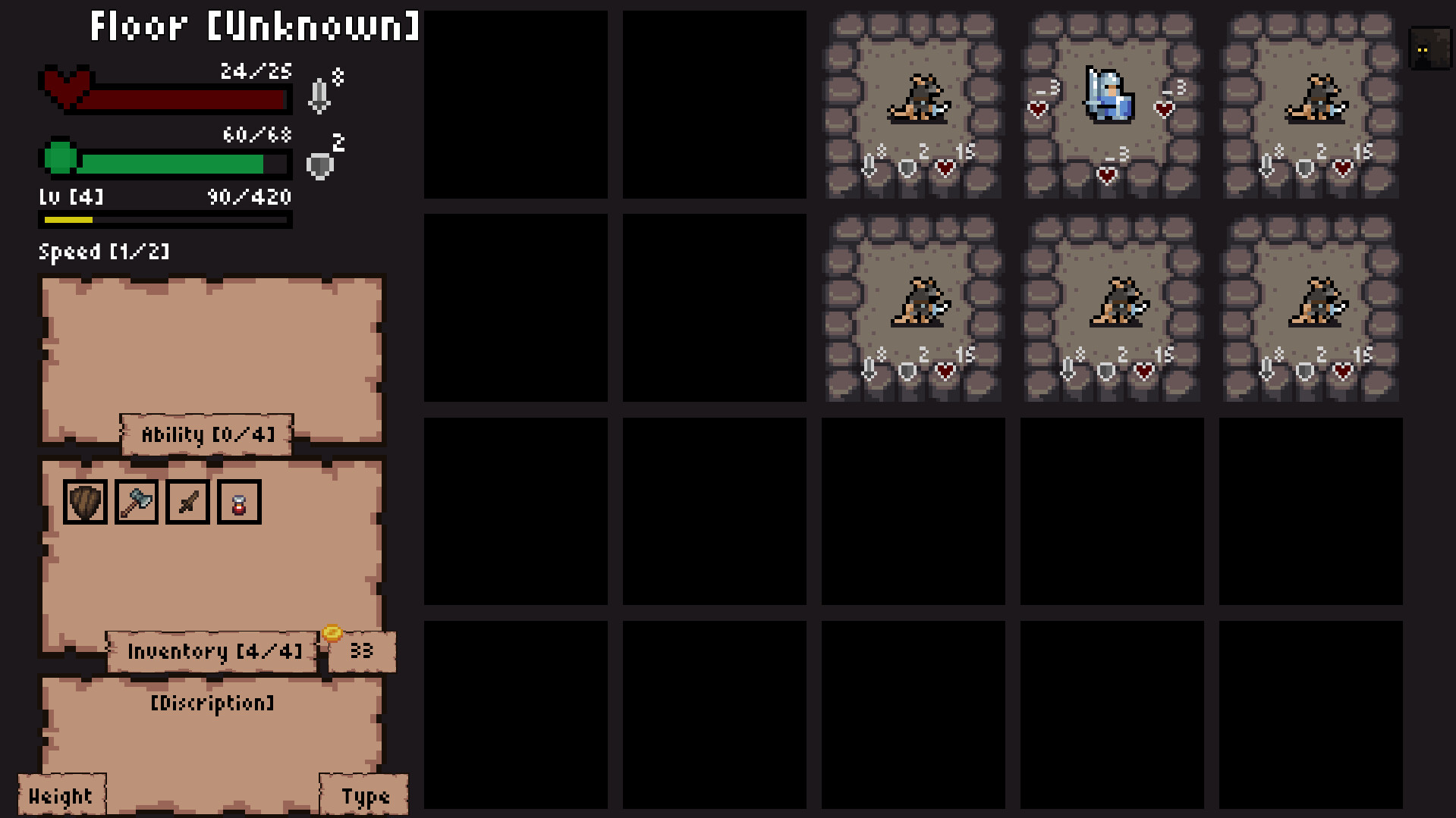 Deep in the Dungeon screenshot