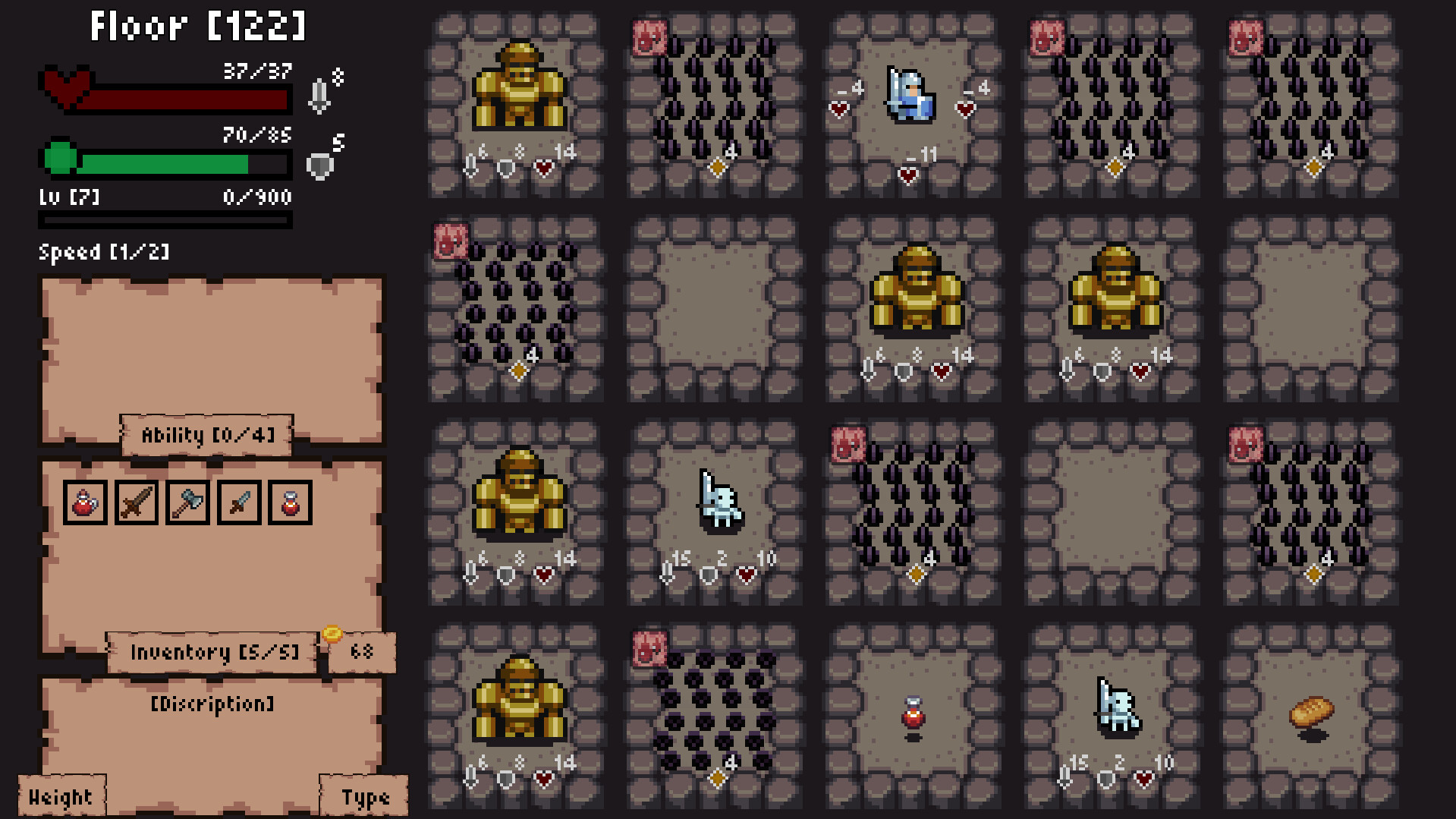 #4. Deep in the Dungeon (Steam) 由: Zemon