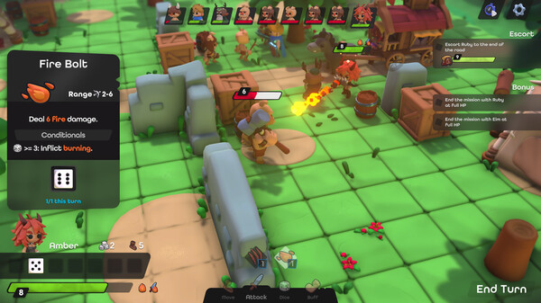 Скриншот из Dobbel Dungeon Demo