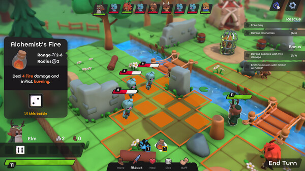 Скриншот из Dobbel Dungeon Demo