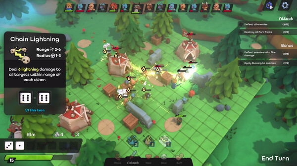 Скриншот из Dobbel Dungeon Demo