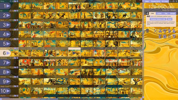 AI-VJ - Dali-esque 4k Visuals