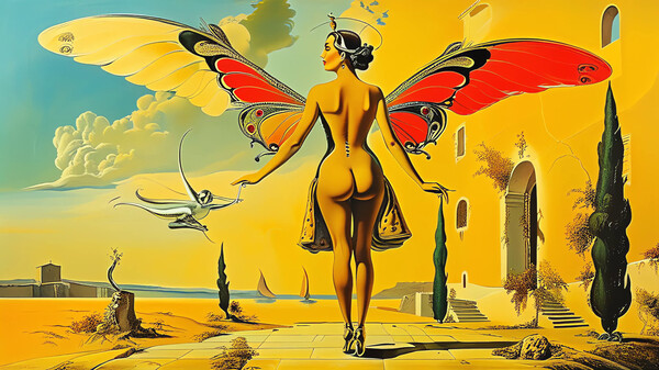 AI-VJ - Dali-esque 4k Visuals