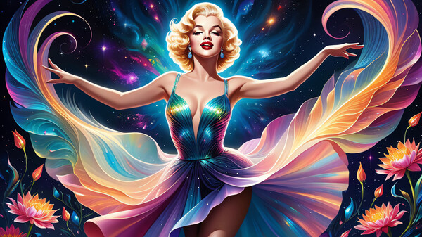 AI-VJ - Flowery 4k Visuals