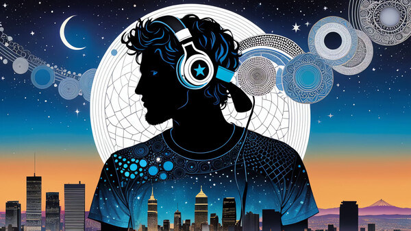 AI-VJ - Urban Mosaic 4k Visuals