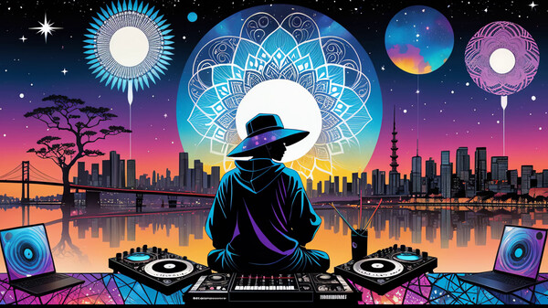 AI-VJ - Urban Mosaic 4k Visuals