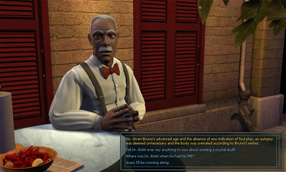 Screenshot z Nancy Drew: Legend of the Crystal Skull