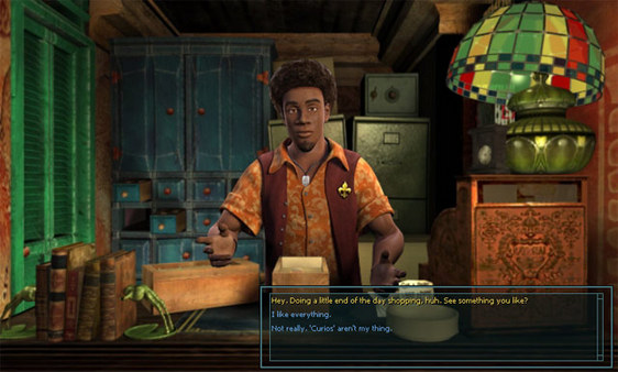 Screenshot z Nancy Drew: Legend of the Crystal Skull